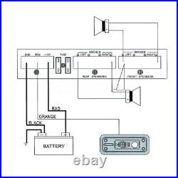 12V 5800 Watt Car Audio Stereo Amplifier 4Channel HiFi Speaker Power Amp System
