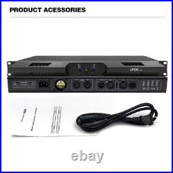 2Channel Professional Power Amplifier 2000W2 1U Amps Max for Line Array / DJ