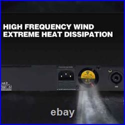 2Channel Professional Power Amplifier 2000W2 1U Amps Max for Line Array / DJ
