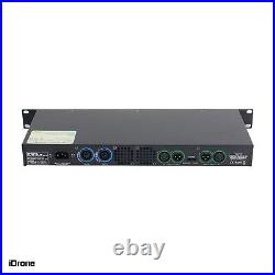 600Wx2 Pro Class D Power Amplifier 2 Channel Power Amp for Bar Disco Concerts