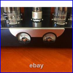 6N2 6P1 5Z4PA Spartan T1 Push-Pull Tube Amplifier 8W+8W Power Amp with Meter xr0