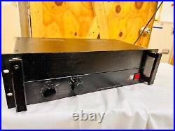 AB Systems Model 710 Monaural Biamp Power Amplifier Mono Amp Tested & Working