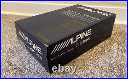 ALPINE Power Amplifier Endcap Model KTE-100M NEW Amp Endcap Enclosure