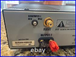 ATI AT602 Stereo Power Amplifier, Very excellent cond, tested, sounds perfect