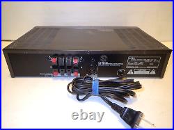 Aiwa BX-110 Stereo Power AMP Amplifier 120W RMS RARE Vintage 1984, Works AS-IS
