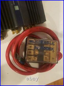 Alpine 3555 Amp Amplifier 4/3/2 Channel Power Amplifier 50Wx4 or 150Wx2(RMS)