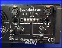 Atlas Sound Commercial Power Amplifier CP400 Amp Dual Channel 400W