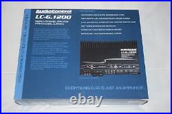 AudioControl LC-6.1200 High-Power 1200W 6-Channel Amplifier with AccuBass Amp NEW