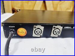 BGW Model 85 Broadcast Power Amp Amplifier 1 Rack Space XLR Inputs 35W per Ch