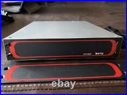 Biamp AMP-A460H 4-Channel 60W Power Amplifier with Rack Face Ears. New capacitors