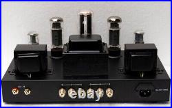 Black HiFi EL34 Vacuum Tube Amplifier Single-end Class A Power AMP Stereo Audio
