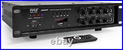Bluetooth Home PA Mixing Amplifier 500W Home Audio Rack Mount Stereo Power Amp