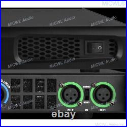 CA6400 4 Channel 5200 Watts Digital Power Amplifier Class-D 650Wx4 DJ Stage AMP