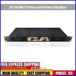 CA 600Wx2 Professional Power Amplifier Digital Power Amp for Disco Performance