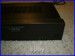 Carver PM 175 Power Amplifier Works Great Sounds Great