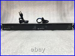 Crestron AMP-1200-70 Commercial Power Amplifier x2 with Power Cord in Rackmount