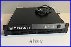 Crown 800 CSL 2-channel Pro Audio Stereo Power Amplifier Amp 400w Per Channel