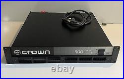 Crown 800 CSL 2-channel Pro Audio Stereo Power Amplifier Amp 400w Per Channel