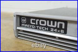 Crown Macro-Tech 24x6 2-Channel Power Amp CG00HNG
