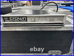 Crown Macro-tech 2400 2ch Power Amp