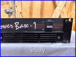 Crown Power Base 1 Power Amp 200 Watts Tested & Working