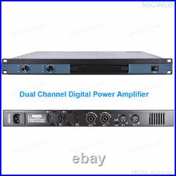 Digital Power Amplifier Stage Audio Speaker 5200W 2600W AMP 2/4 Channel 6000ABK