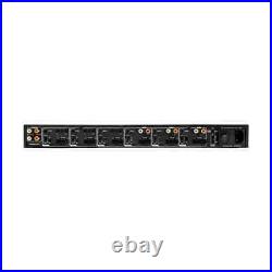 Elura AMP50/12 Multi-Zone 12-Channel 50-Watt Slim 1U Power Amplifier + Rack Ears
