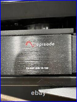 Episode EA-AMP-SUB-1D- 150 Power Amplifier/ Showroom Use. Dealer Tested