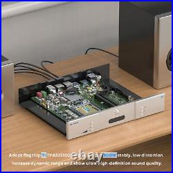 Fosi Audio E10 HiFi Bluetooth Power Amplifier DAC Stereo Home Amp App control US