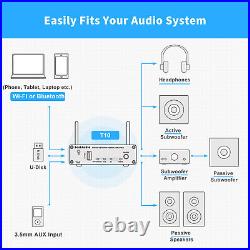 Fosi Audio Stere Bluetooth 5.0 Amplifier WIFI APP Remote Control Power Amp 200W