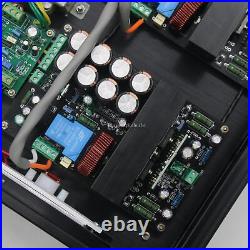 HiFi 1000W IRS2092 +IRFB4227 Vu Header Meter Stereo Amplifier Class D Power Amp