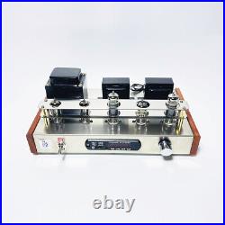HiFi Bluetooth 6P14 Vacuum Tube Amplifier FM Radio/TF Card/AUX Power Amp DIY KIT
