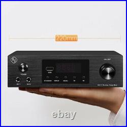 Hifi Stereo Amplifier Bluetooth Digital Power Amp DAC High fidelity 500With1000W