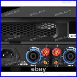 MiCWL CA6200 High Power Amplifier Digital AMP 2 Output Drive Speaker 2600 watt