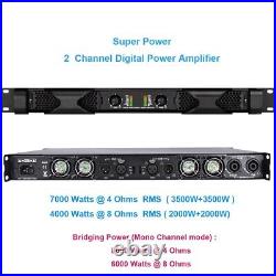 MiCWL Digital Power Amplifier Stage AMP Drive 21 Speaker 2 Channel x2000W 8Ohms