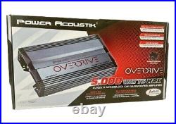 New Power Acoustik OD1-5000D 5000W Max 1 Ch Amp Class D Subwoofer Sub Amplifier