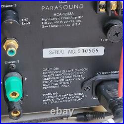 Parasound HCA1203A 3 channel Hi-Fi THX power amplifier