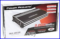 Power Acoustik RE5-3000D 3000 Watt 5 Channel Car Audio Amp Class A/B Amplifier