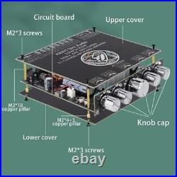 Power Amplifier Board 2.1 Ch Class D USB Sound Card Audio Stereo Equalizer Amp