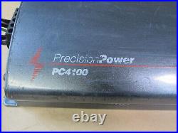 Precision Power Pc4100 4-channel Audio Amplifier Amp