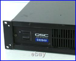 QSC CX204V Direct 70V Commercial 4 Channel Power Amplifier/ Amp n675