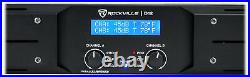 Rockville D12 5000w Peak/1400w RMS Power Amplifier 2 Channel Class D Pro/DJ Amp