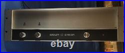 Vintage Crown Professional D150A Power Amplifier 2-Channel Rack Mounted Amp