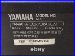 Yamaha MX-1 Power Amplifier Amp Natural Sound Operation Confirmed Japan Used