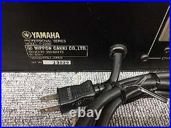 Yamaha P-2200 2-channel Professional Power Amplifier from japan Working Tested